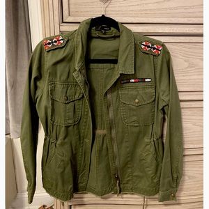 Army Green Light Jacket.